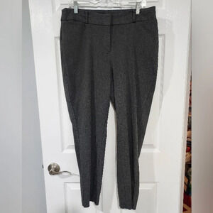 Lane Bryant "The Allie" Dark Gray Straight Leg Trouser Pants in Size 18R